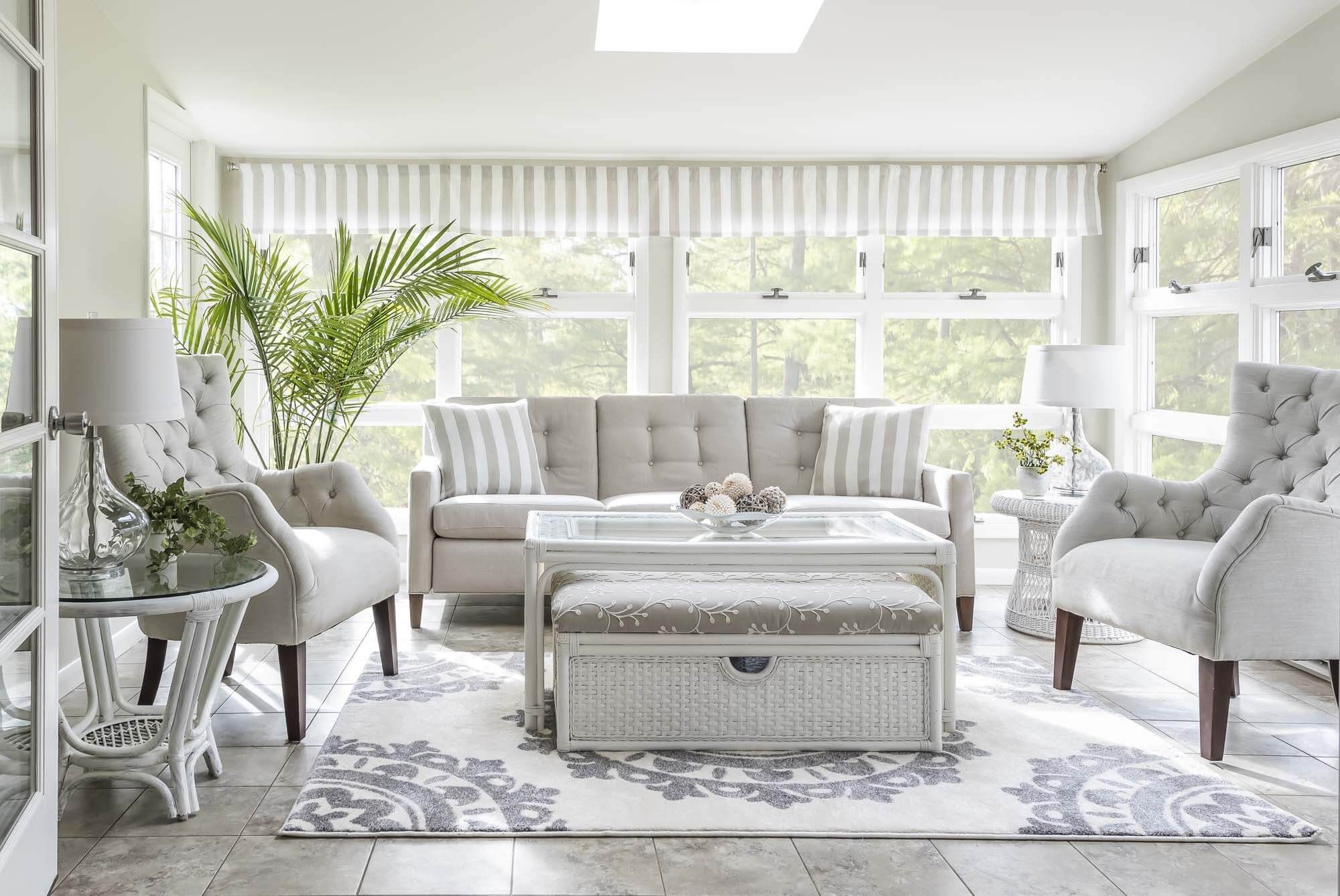 Welcome spring with open arms using greenery throughout the house