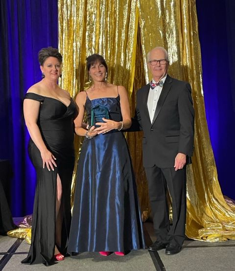 Suzanne Christie was recognized for her exceptional talent at Exceeding the Vision: Decorating Den Interiors 2023 event in New Orleans. She received high accolades for her entries in the Dream Room design competition, as well as for her impressive business achievements.