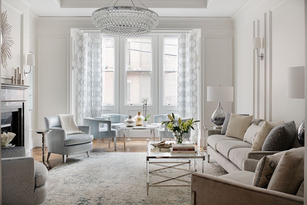 How to create a sophisticated luxury living room. 