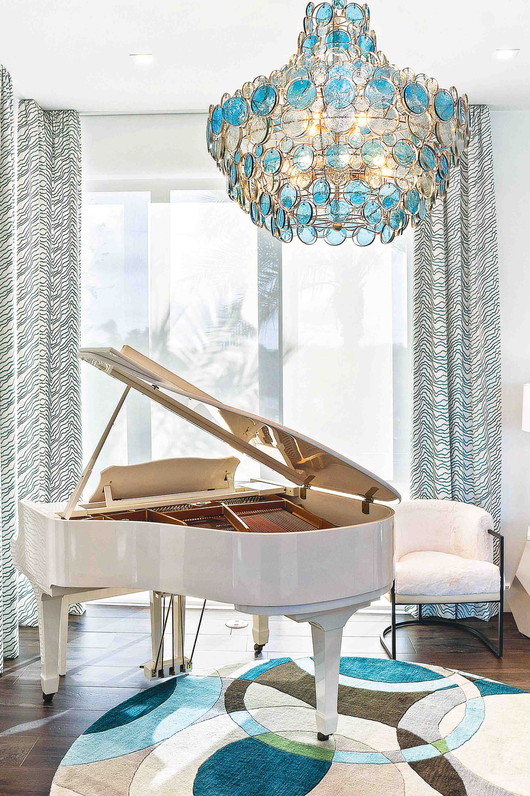 Follow the 60-30-10 rule and use three to five colors throughout your home.